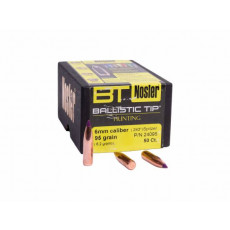 Пули .243 Nosler Ballistic TIP 95 gr / BC G1 0.379 / 50 шт