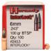 Пули .243 Hornady Interlock BTSP 100 gr / BC G1 0.405 / 100 шт