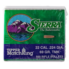 Пули .224 Sierra TMK 69 gr / BC G1 0.375 / 500 шт
