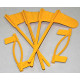 Флажки с индикатором безопасности Pistol & Rifle Chamber Indicator Flags MTM