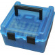Кейс на 100 патронов с ручкой Deluxe Ammo Box 100 Round Handle MTM, 300WSM, 300WM голубой